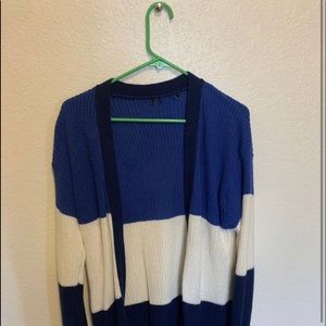 Blue Cardigan